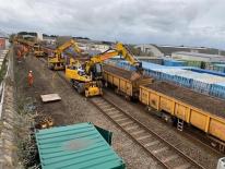 The work to upgrade the St Ives - Carbis Line in West Cornwall is now complete (Image: Network Rail)